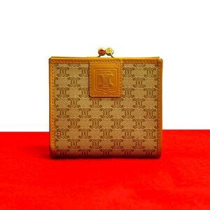 Celine Macadam PVC Leather Wallet